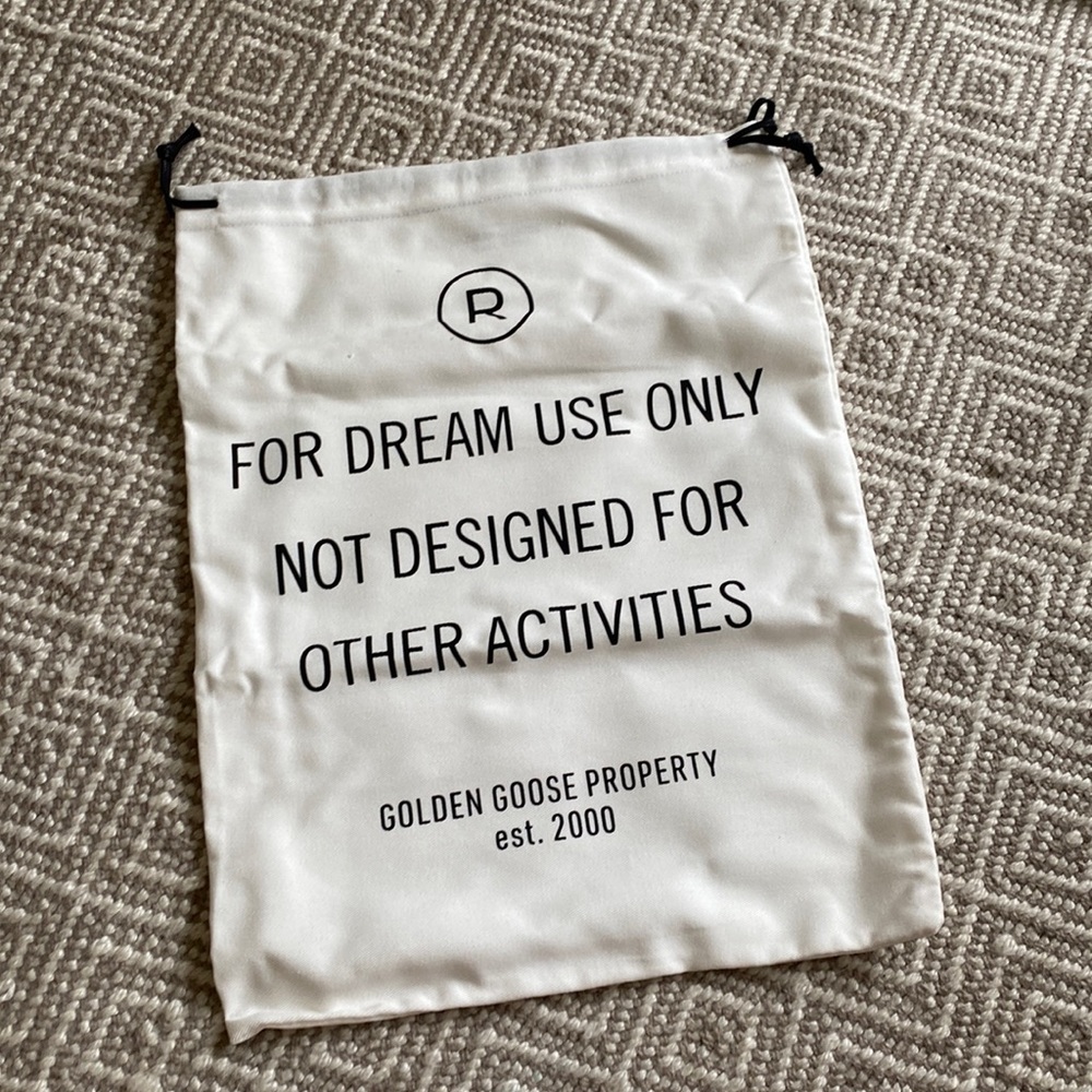 Authentic Golden Goose dustbag. New, never used.